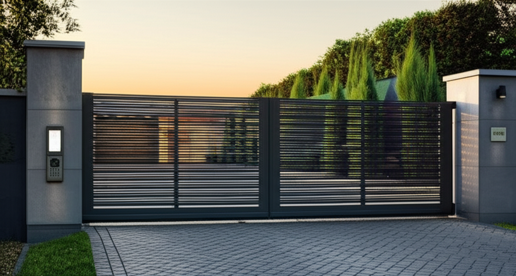 Modern Entrance Gate Automation